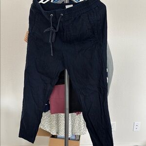 Navy Lou and grey Drawstring Pants